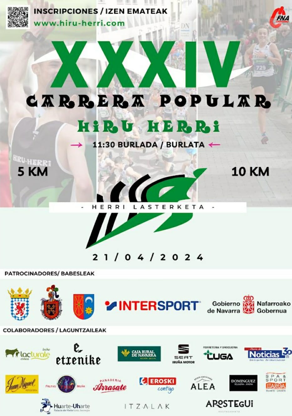 Pr&oacute;ximas Competiciones Ruta y Trail